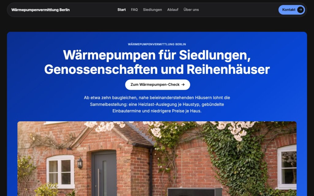 Screenshot der Website wpv-berlin.de