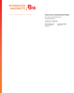 Arztpraxis – Briefpapier