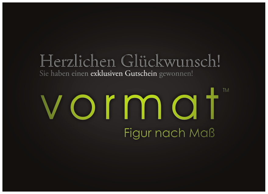 Gutschein-Gestaltung für die Direktansprache.
