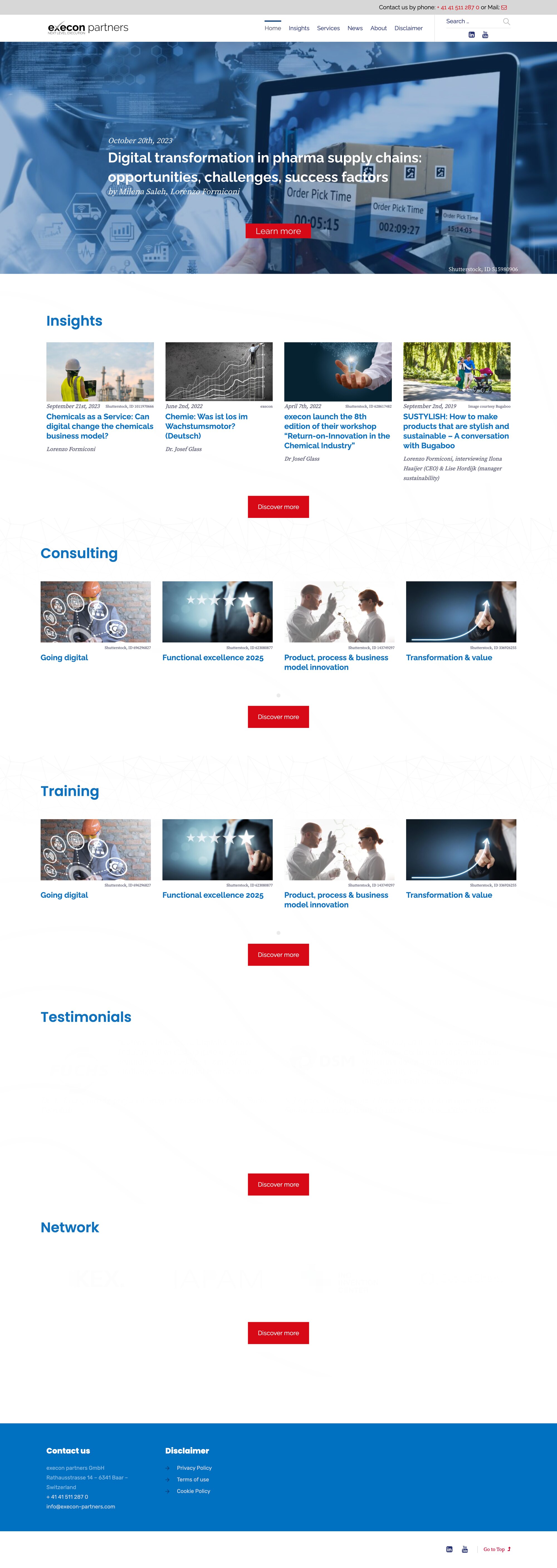 Komplette Website