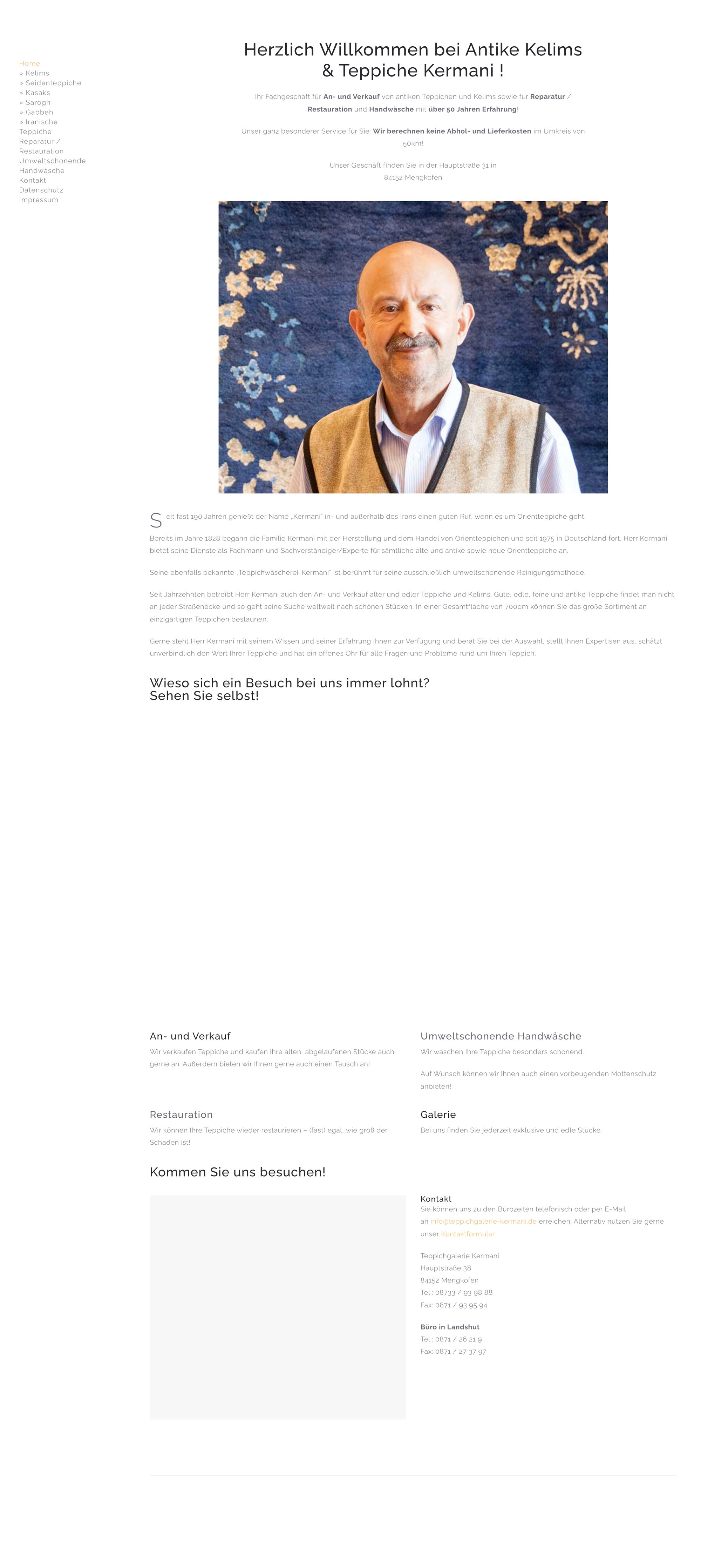 Komplette Website